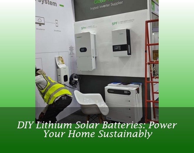 DIY Lithium Solar Batteries: Power Your Home Sustainably